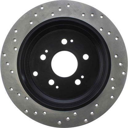 StopTech Sport Cryo Cross Drilled Brake Rotor; Right