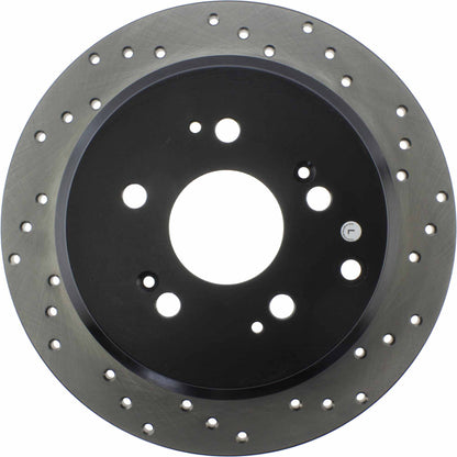 StopTech Sport Cryo Cross Drilled Brake Rotor; Right