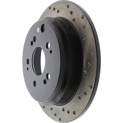 StopTech Sport Cryo Cross Drilled Brake Rotor; Right