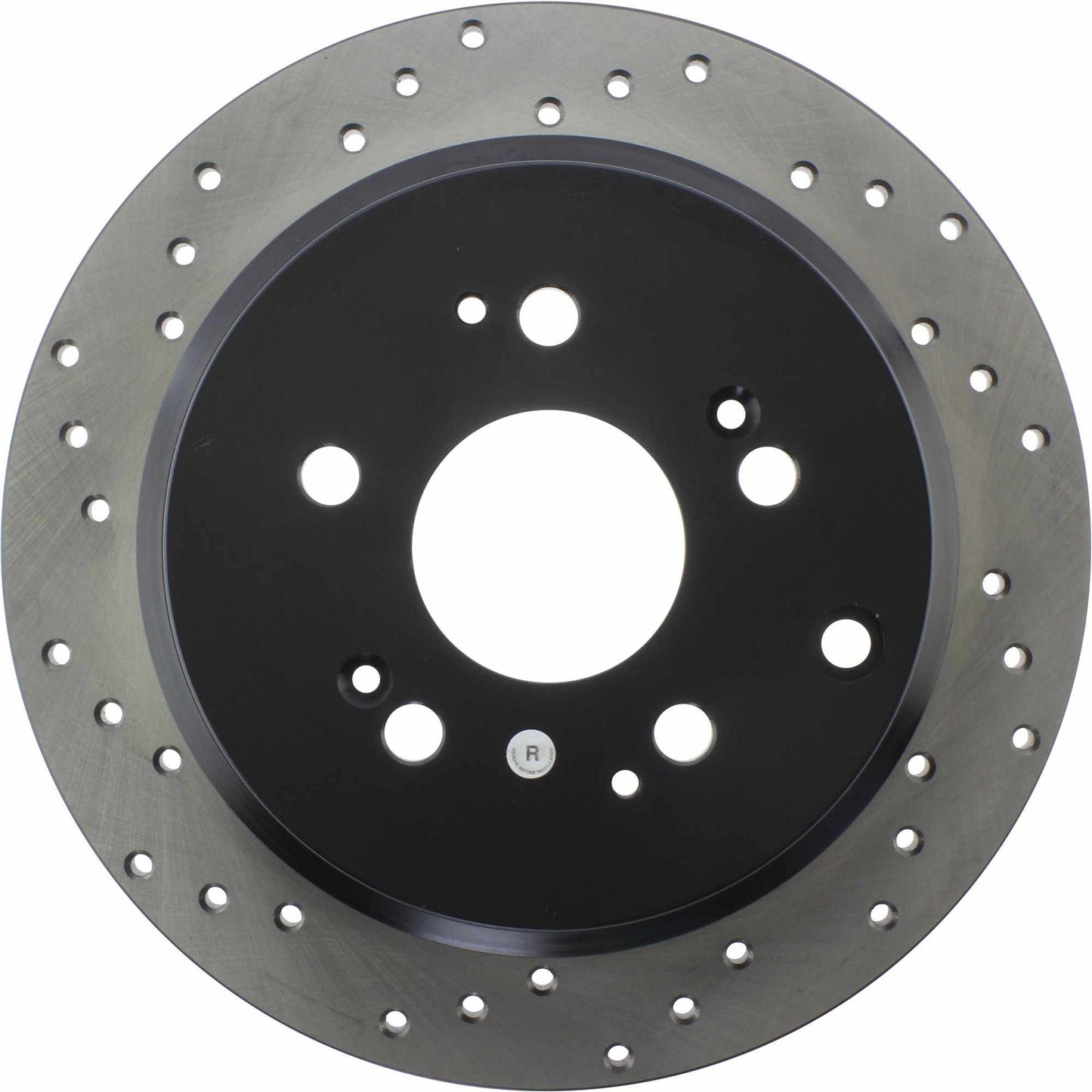 StopTech Sport Cryo Cross Drilled Brake Rotor; Front Left