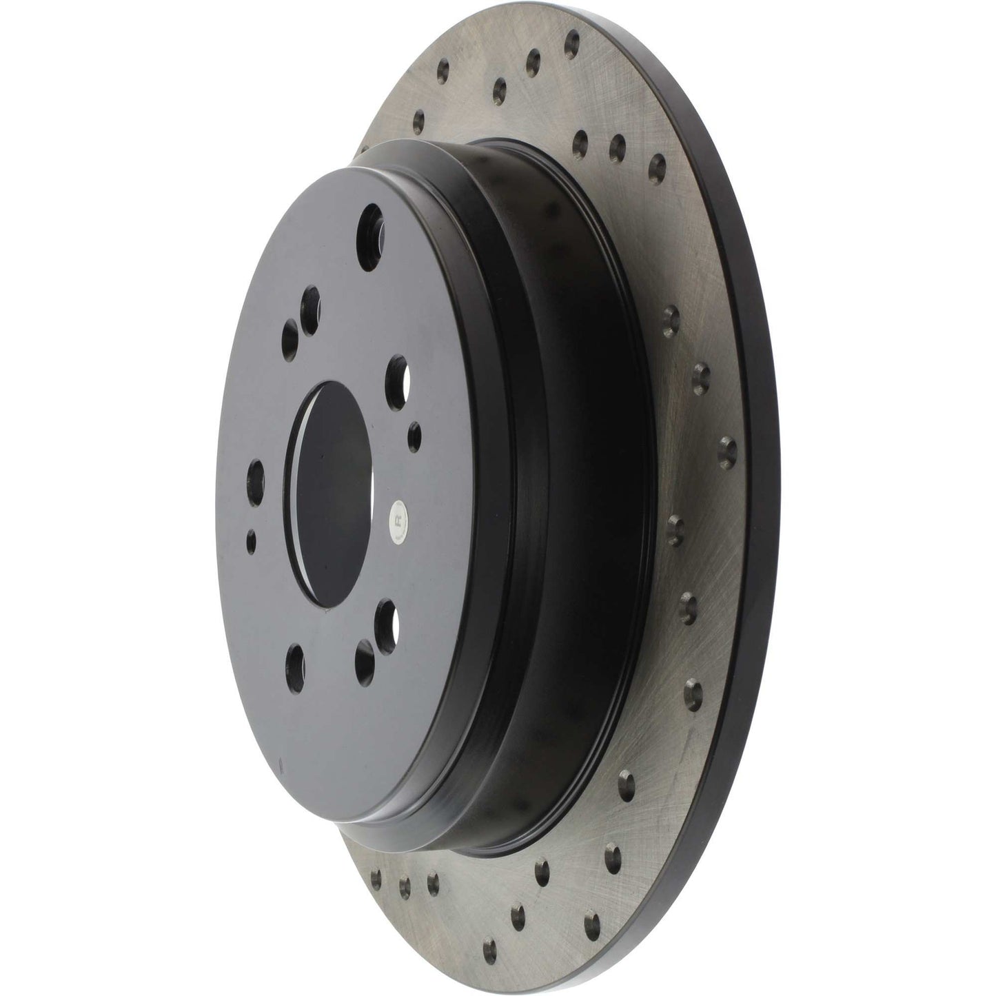 StopTech Sport Cryo Cross Drilled Brake Rotor; Front Left