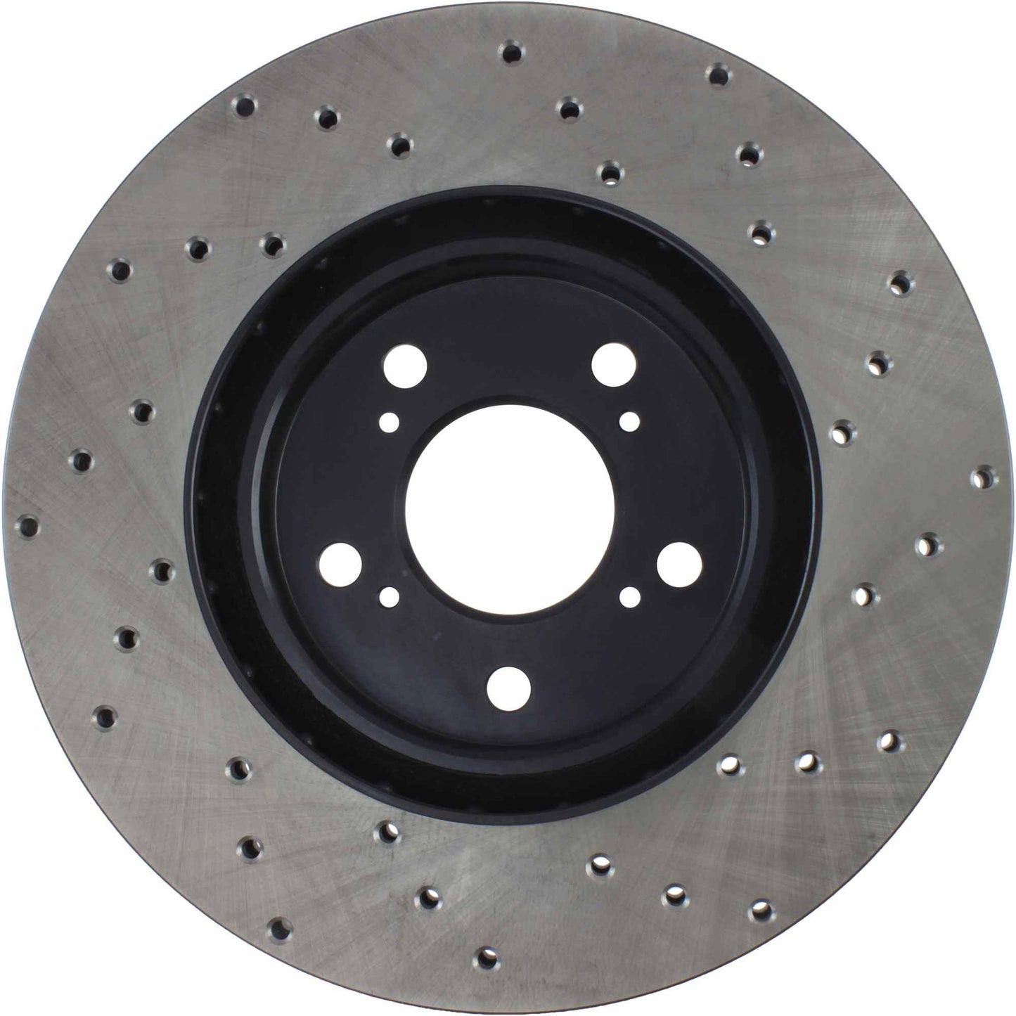 StopTech Sport Cryo Cross Drilled Brake Rotor; Front Left