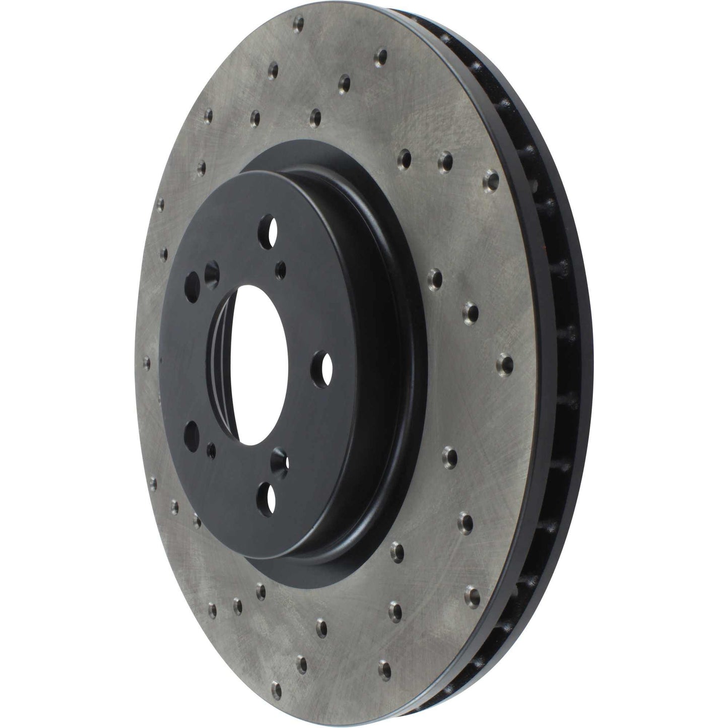StopTech Sport Cryo Cross Drilled Brake Rotor; Front Left