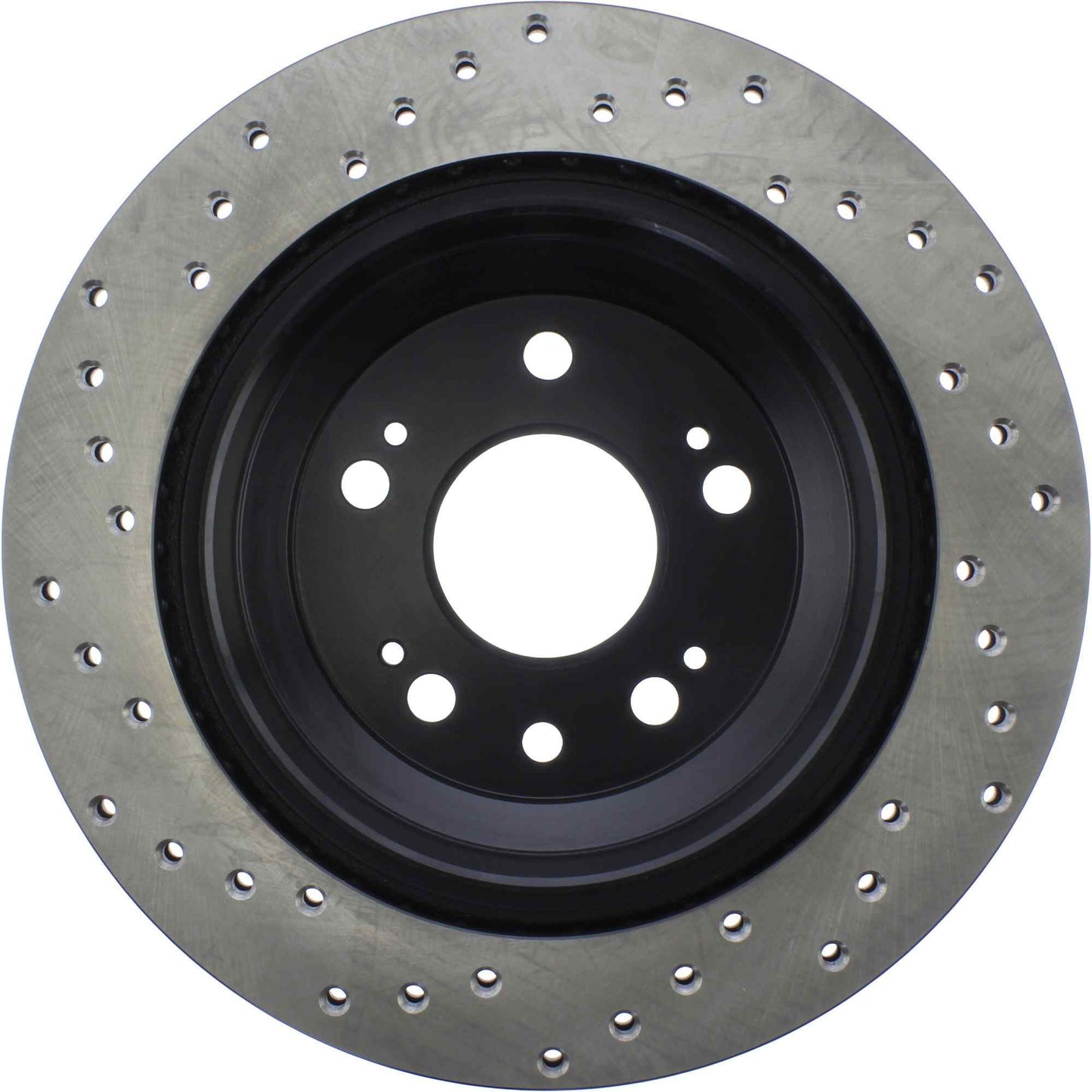 StopTech Sport Cryo Cross Drilled Brake Rotor; Front Right