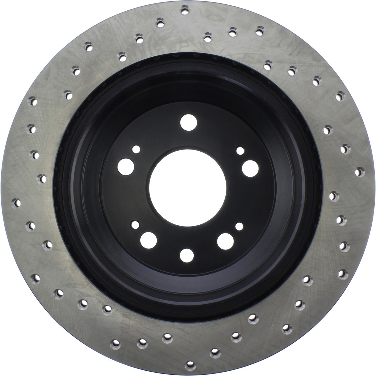 StopTech Sport Cryo Cross Drilled Brake Rotor; Front Right