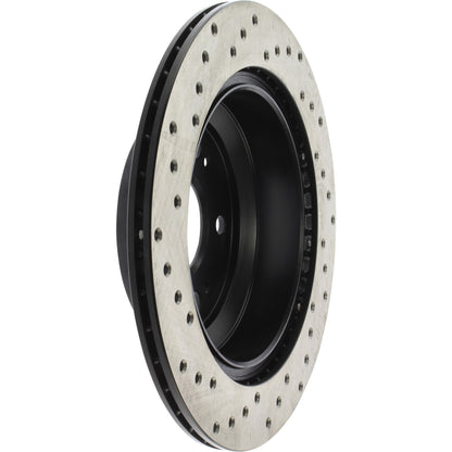 StopTech Sport Cryo Cross Drilled Brake Rotor; Front Right