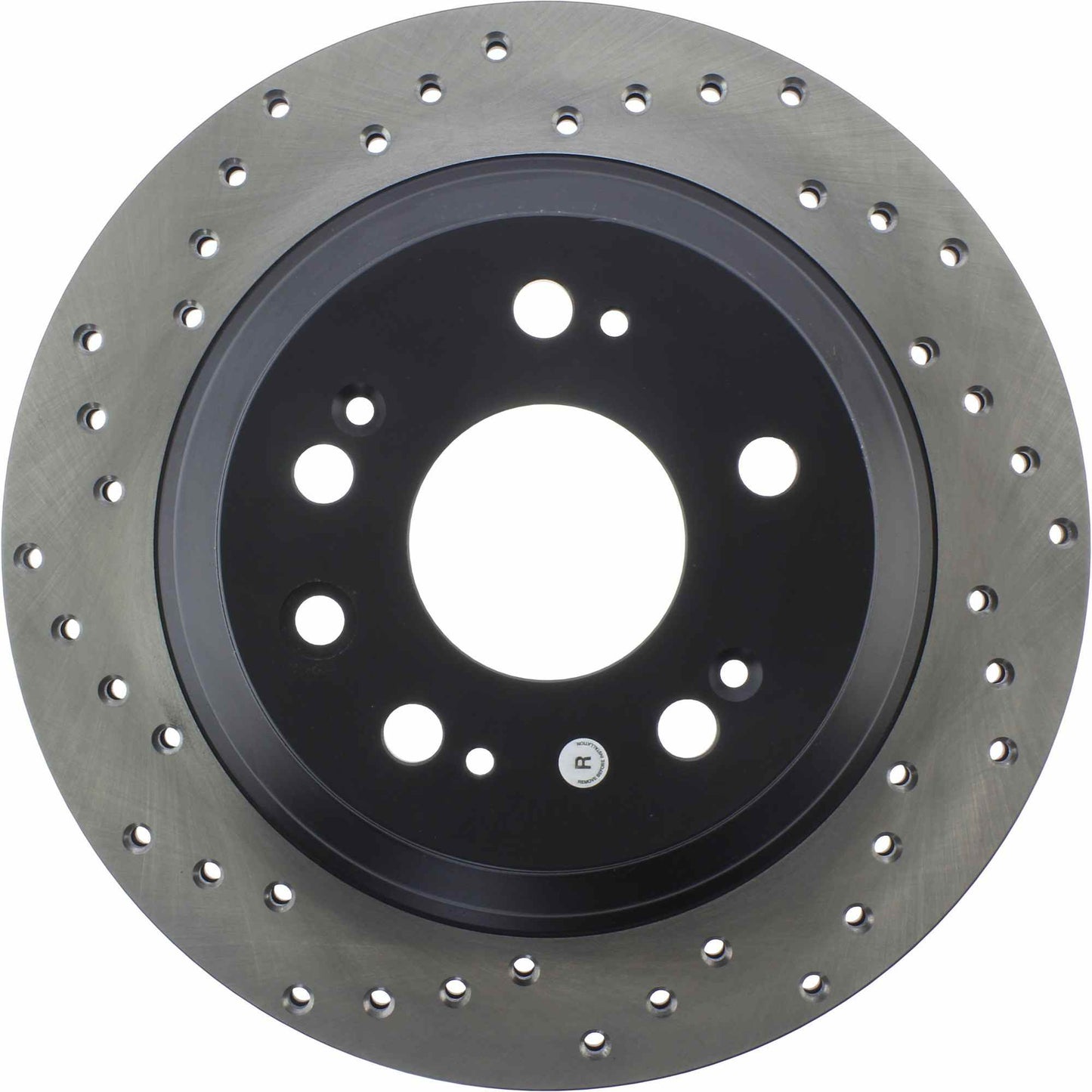 StopTech Sport Cryo Cross Drilled Brake Rotor; Rear Left