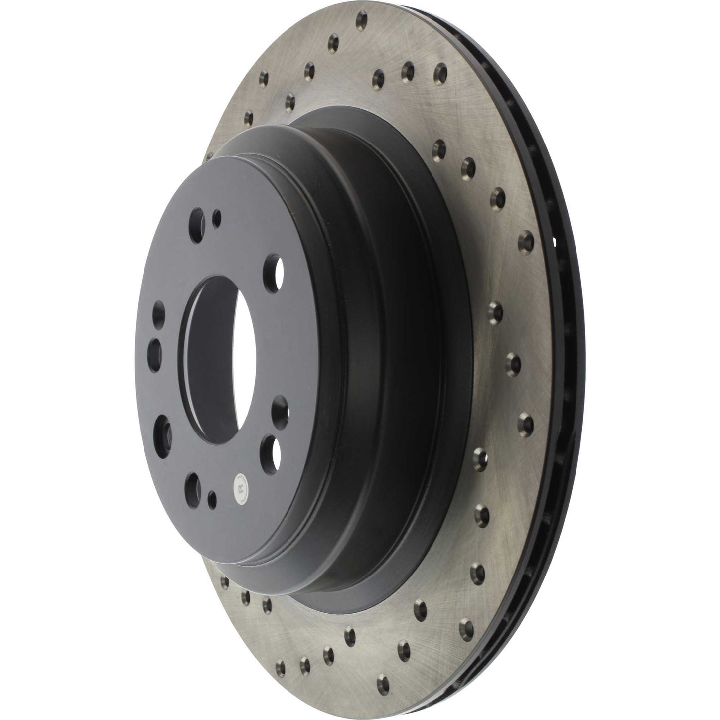 StopTech Sport Cryo Cross Drilled Brake Rotor; Rear Left