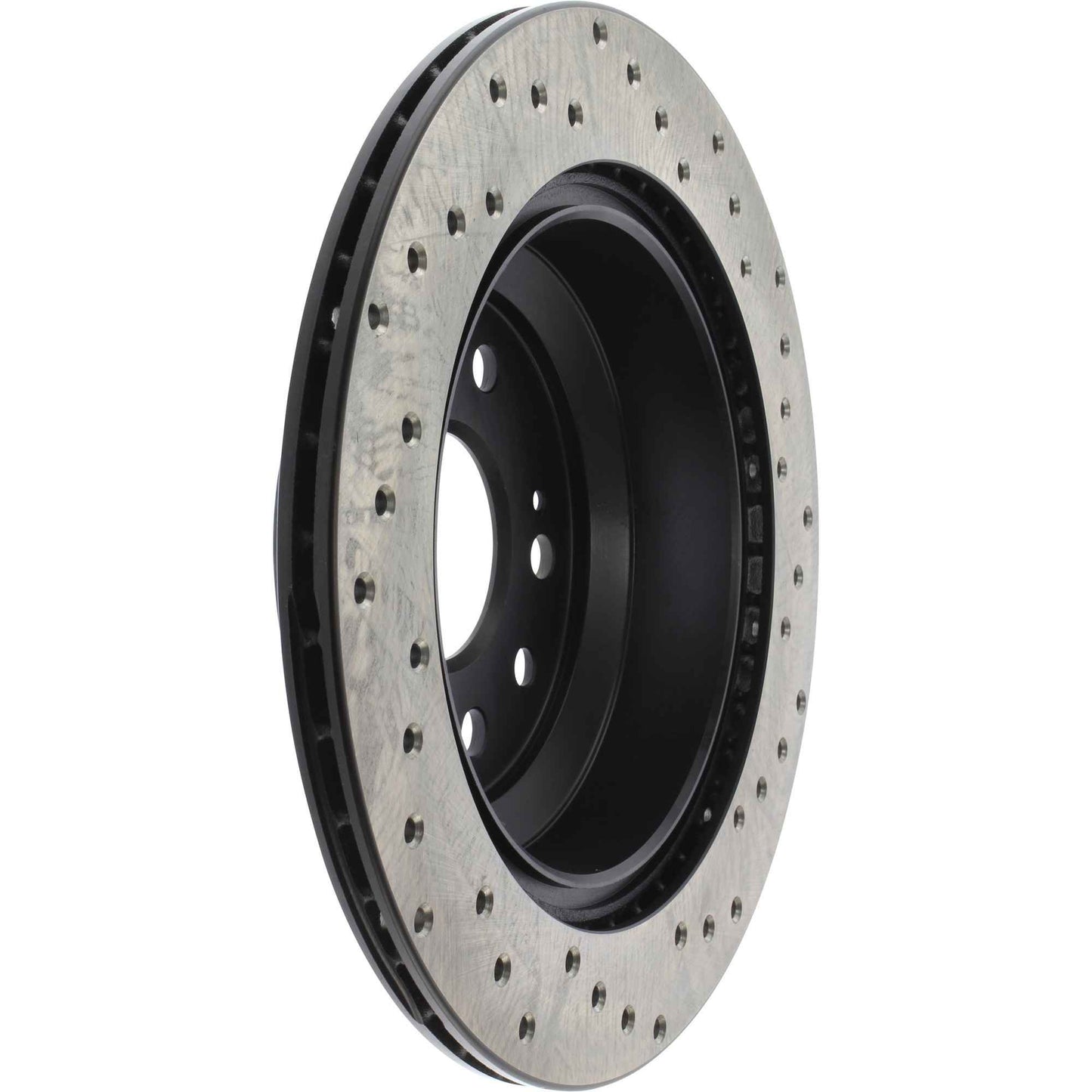 StopTech Sport Cryo Cross Drilled Brake Rotor; Rear Left
