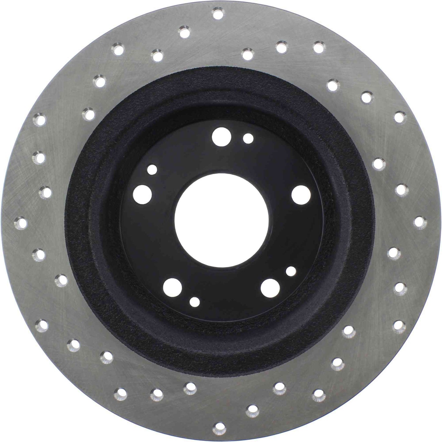 StopTech Sport Cryo Cross Drilled Brake Rotor; Rear Right