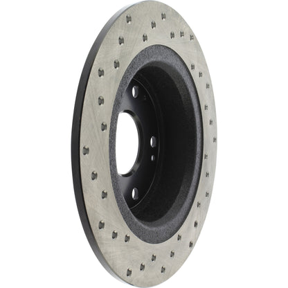 StopTech Sport Cryo Cross Drilled Brake Rotor; Rear Right