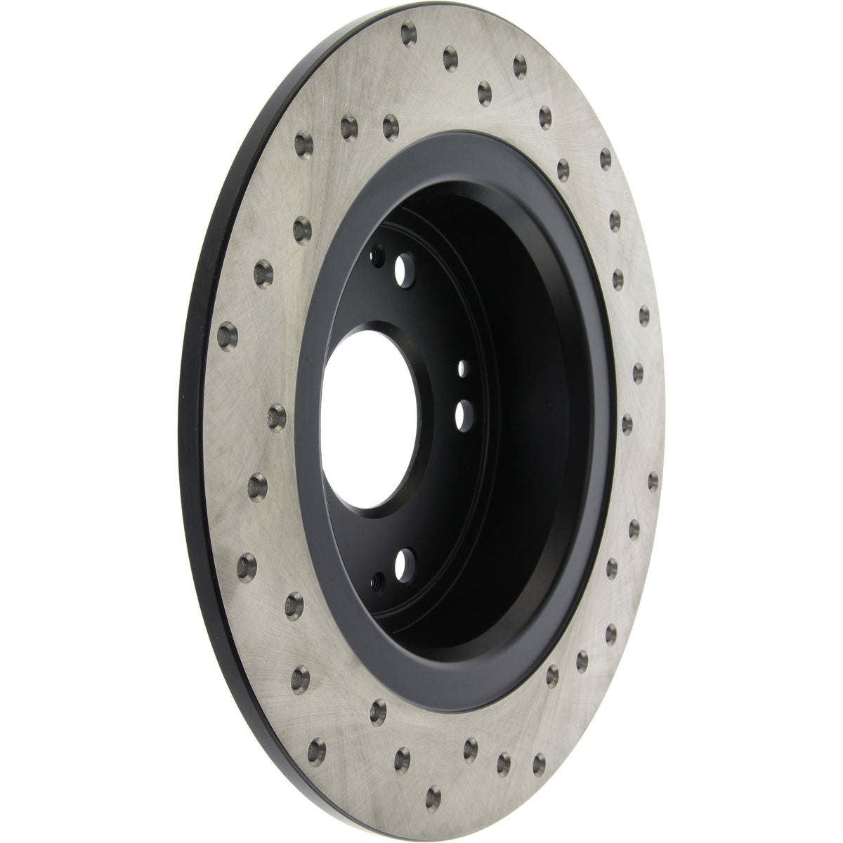 StopTech Sport Cryo Cross Drilled Brake Rotor; Front Left