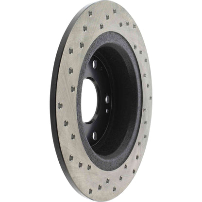 StopTech Sport Cryo Cross Drilled Brake Rotor; Front Right