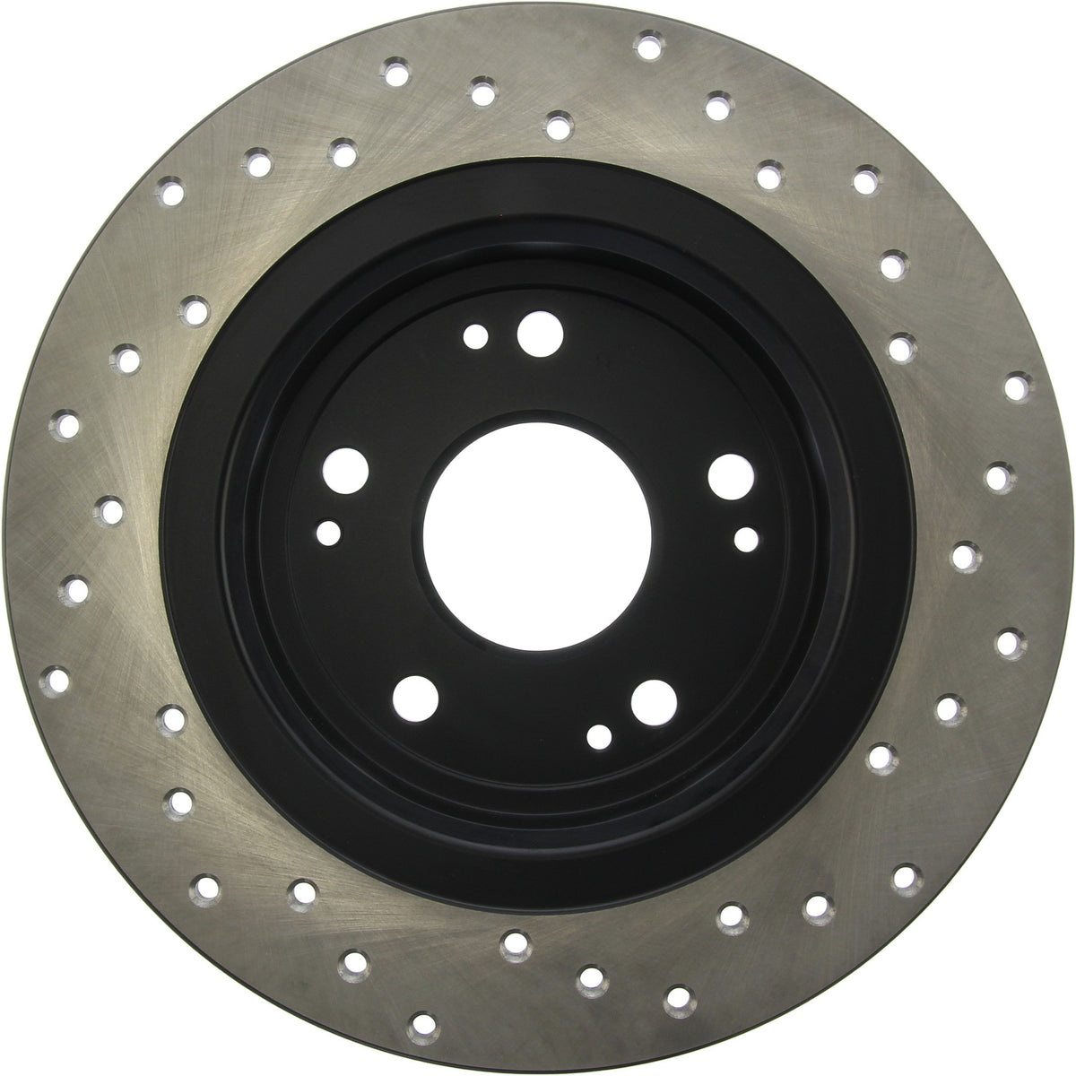 StopTech Sport Cryo Cross Drilled Brake Rotor; Front Left