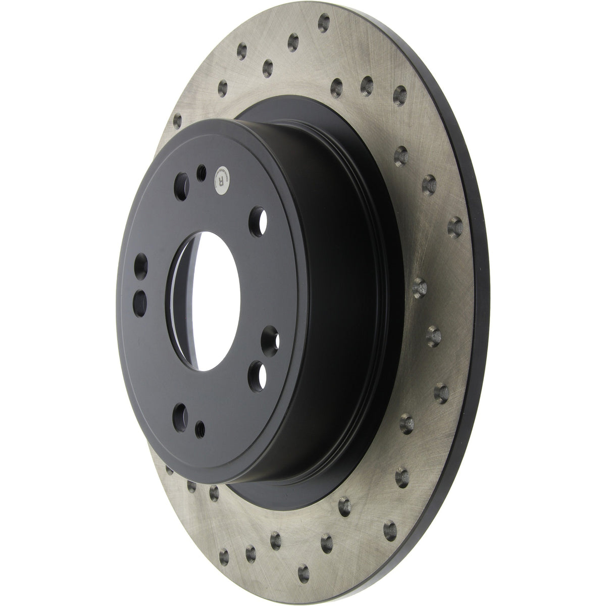 StopTech Sport Cryo Cross Drilled Brake Rotor; Front Left