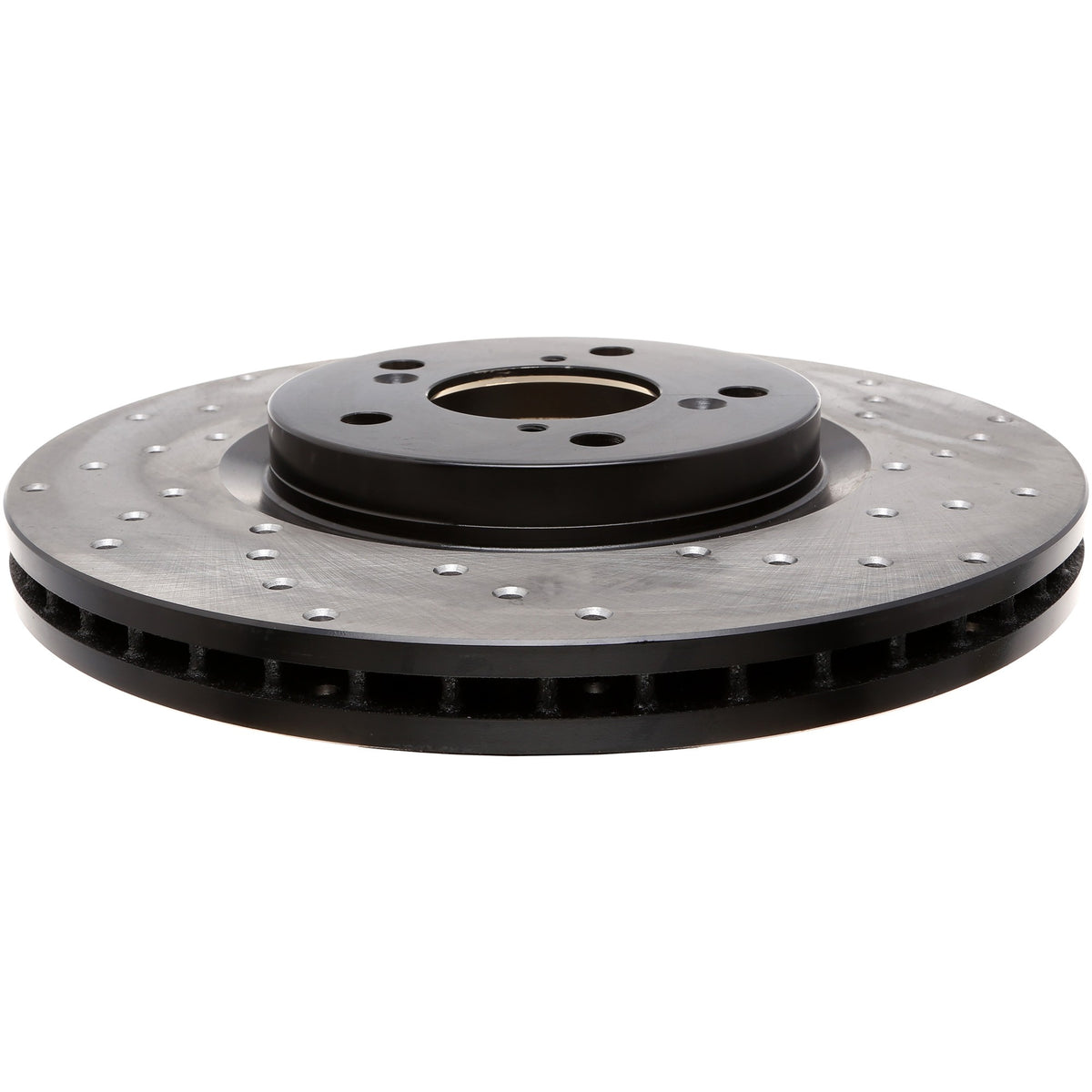 StopTech Sport Cryo Cross Drilled Brake Rotor; Front Right