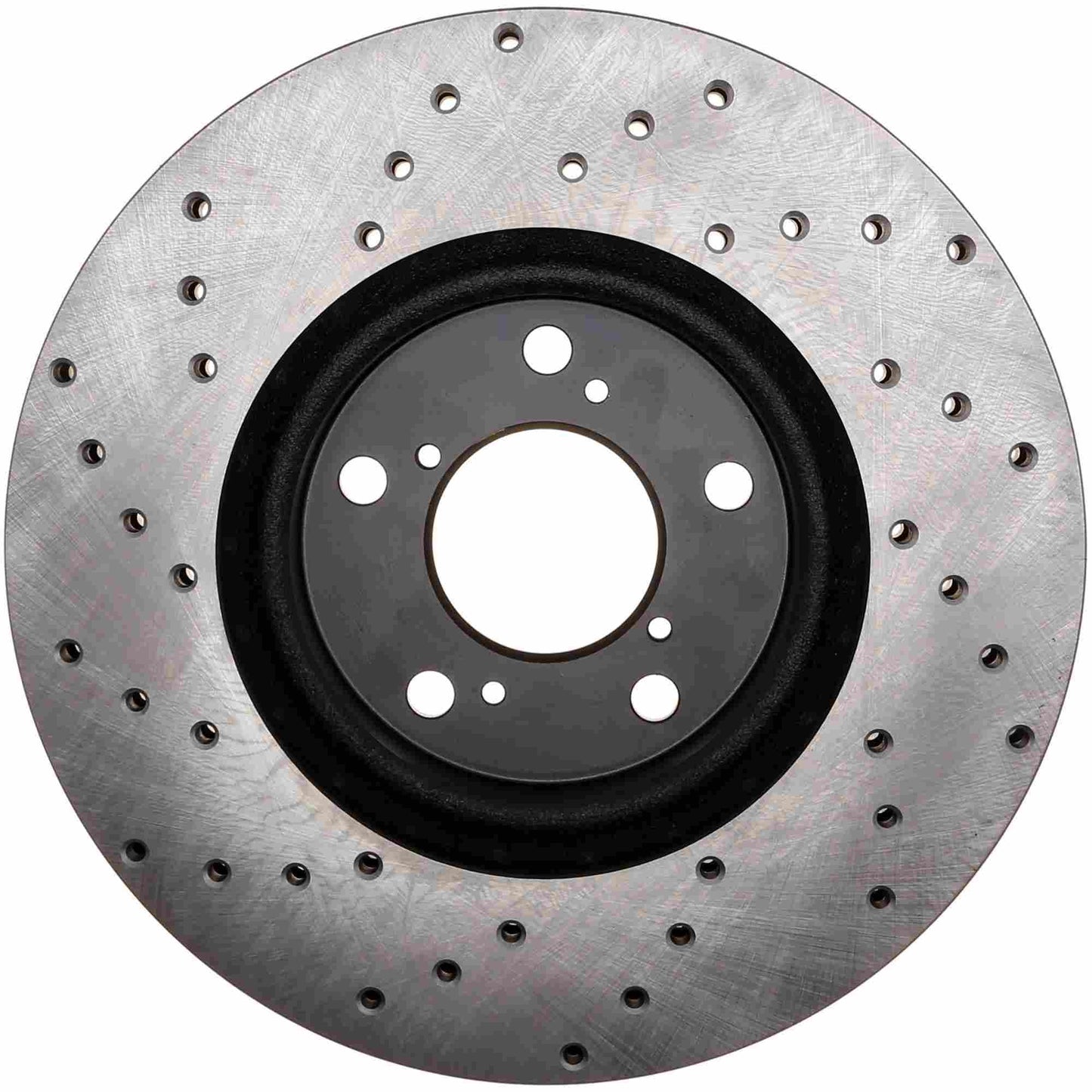 StopTech Sport Cryo Cross Drilled Brake Rotor; Front Right