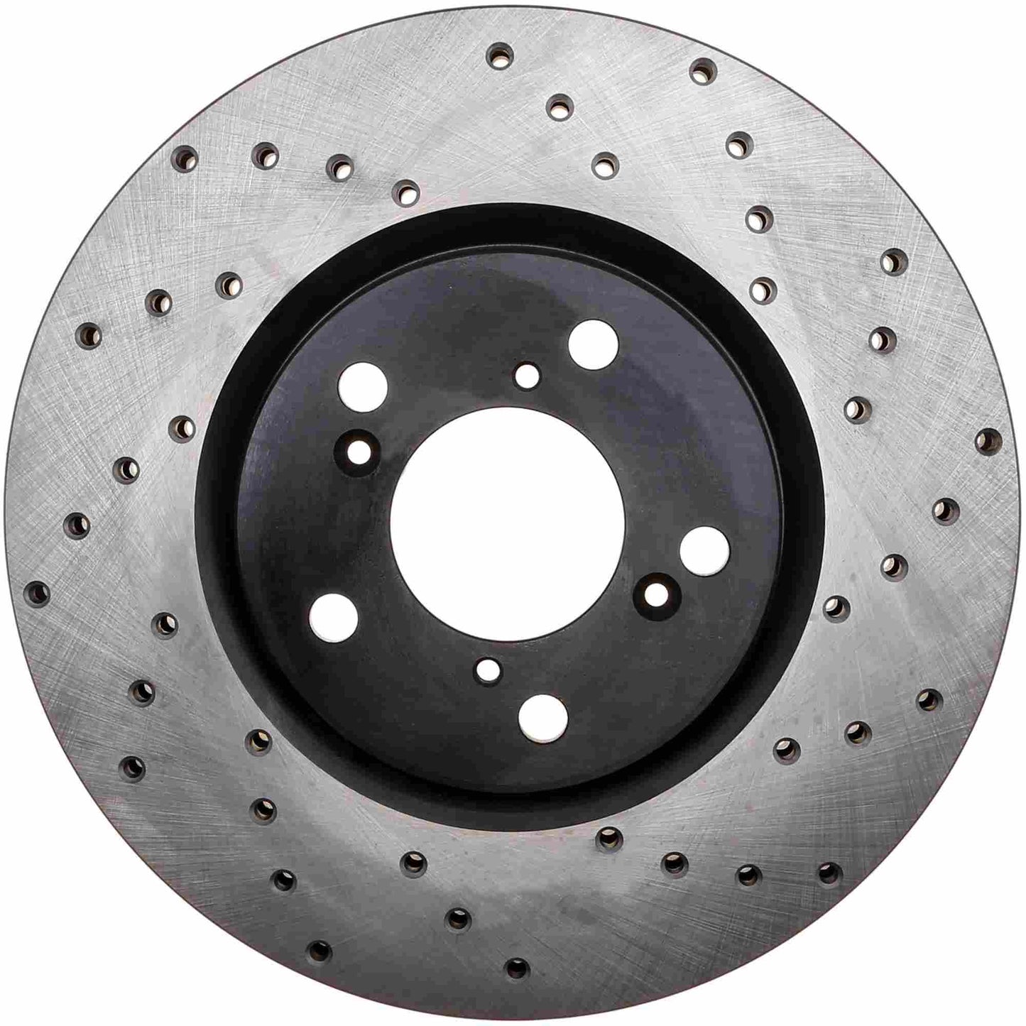 StopTech Sport Cryo Cross Drilled Brake Rotor; Front Right
