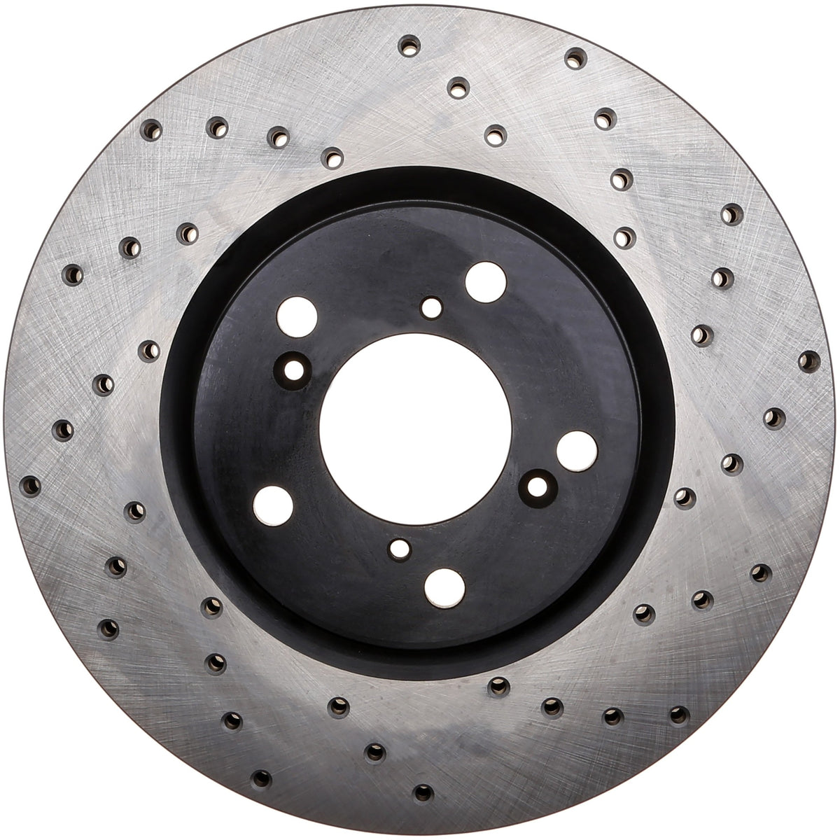 StopTech Sport Cryo Cross Drilled Brake Rotor; Front Right