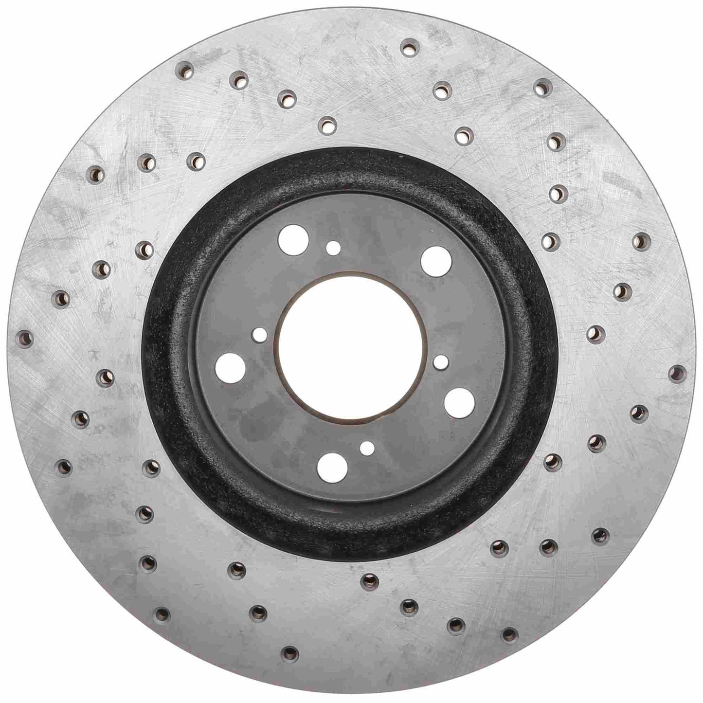 StopTech Sport Cryo Cross Drilled Brake Rotor;Front And Rear Left