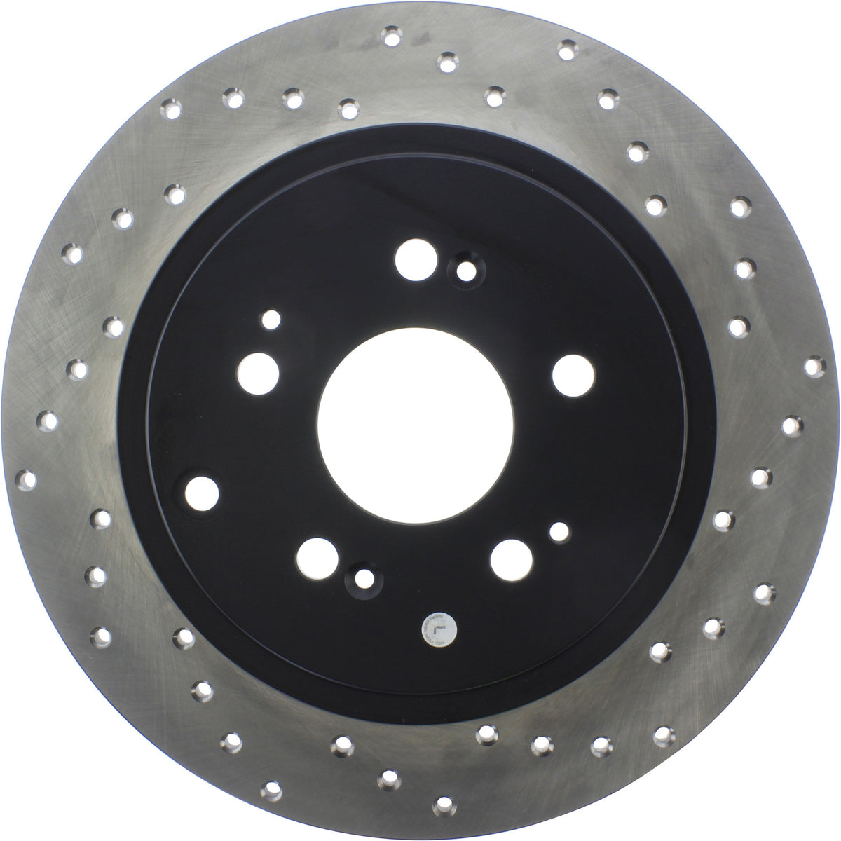 StopTech Sport Cryo Cross Drilled Brake Rotor;Front And Rear Right