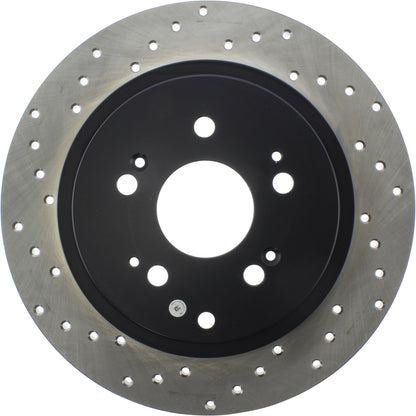StopTech  Sport Cryo Cross Drilled Brake Rotor; Front Left