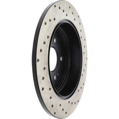 StopTech  Sport Cryo Cross Drilled Brake Rotor; Front Left