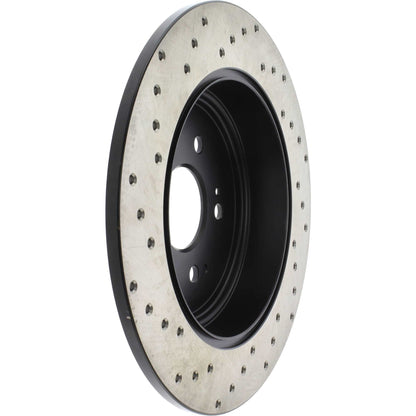 StopTech Sport Cryo Cross Drilled Brake Rotor; Front Right