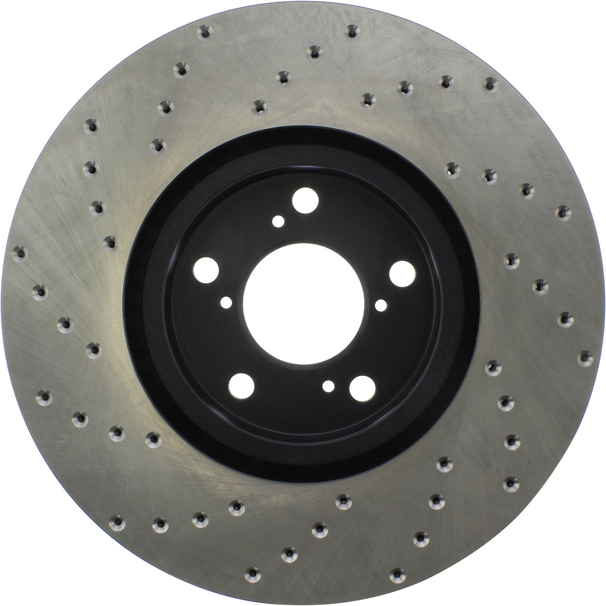 StopTech Sport Cryo Cross Drilled Brake Rotor; Front Right