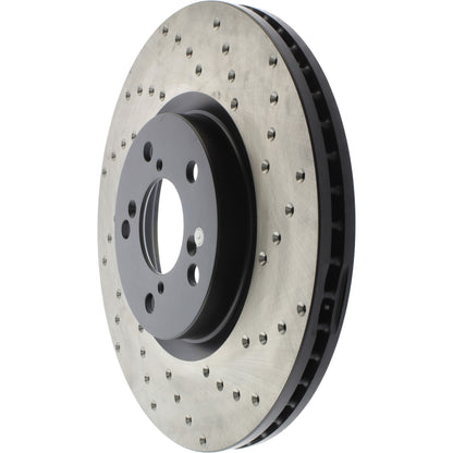 StopTech Sport Cryo Cross Drilled Brake Rotor; Front Right
