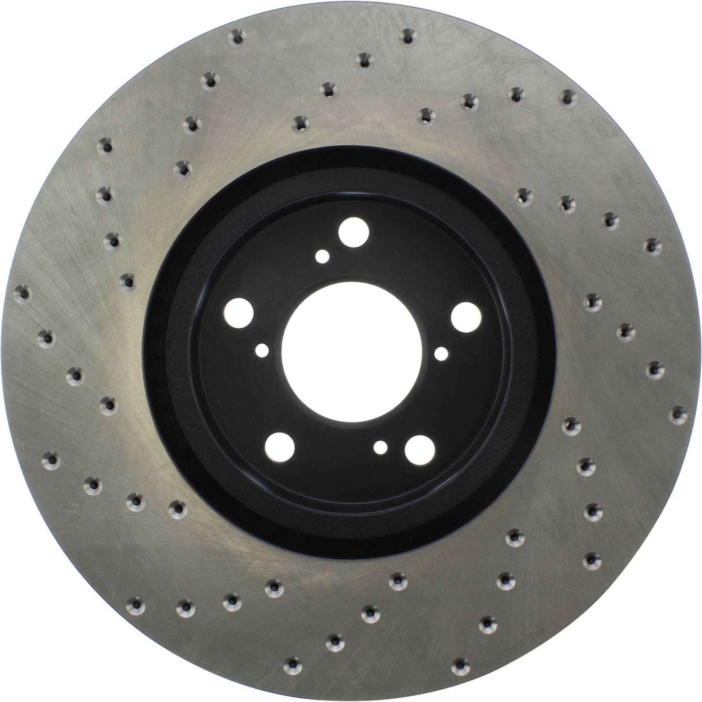 StopTech Sport Cryo Cross Drilled Brake Rotor; Front Right
