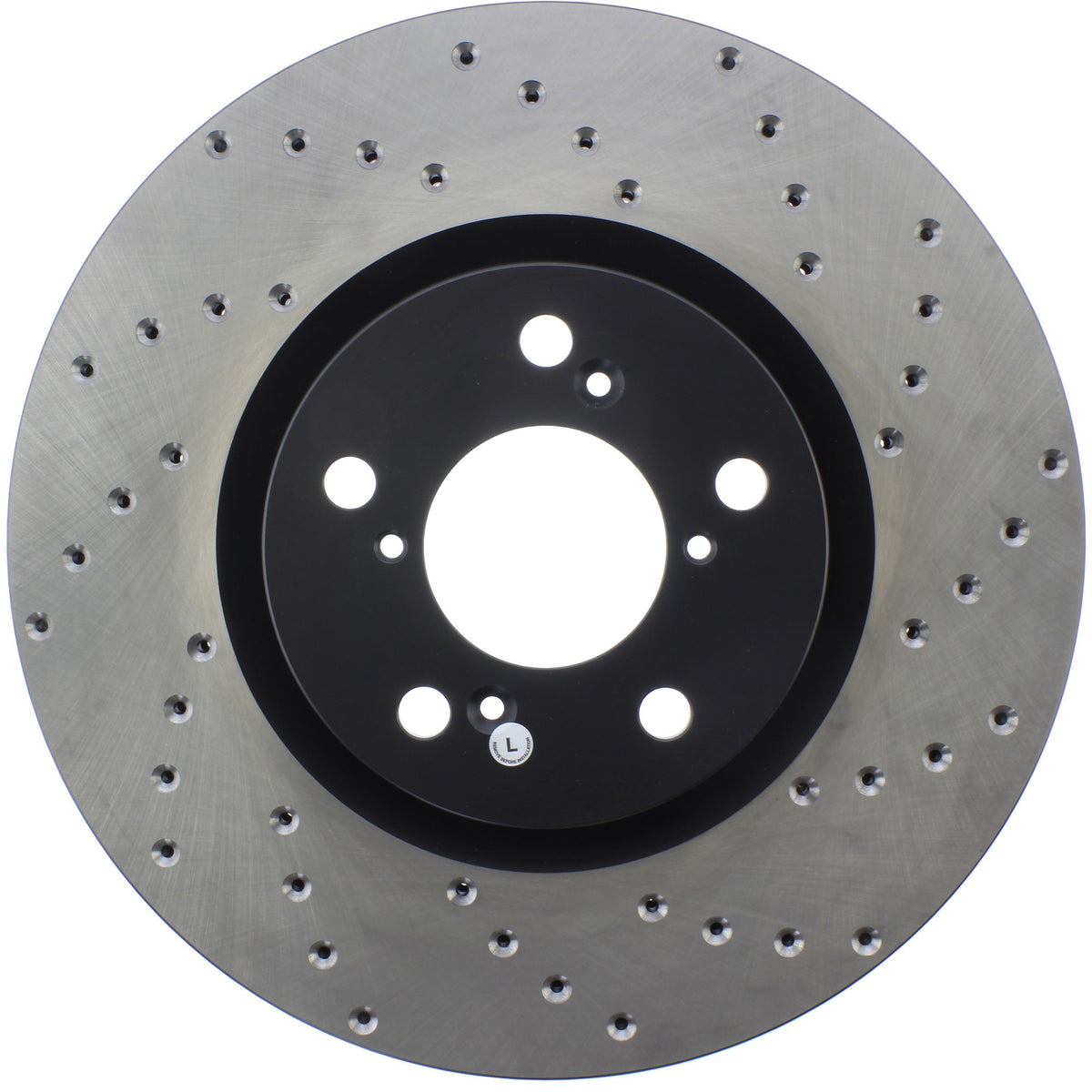 StopTech Sport Cryo Cross Drilled Brake Rotor; Front Right