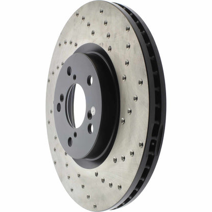 StopTech Sport Cross Drilled Brake Rotor Front Left 128.40071L