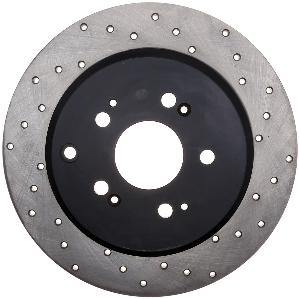 StopTech Sport Cryo Cross Drilled Brake Rotor; Front Right