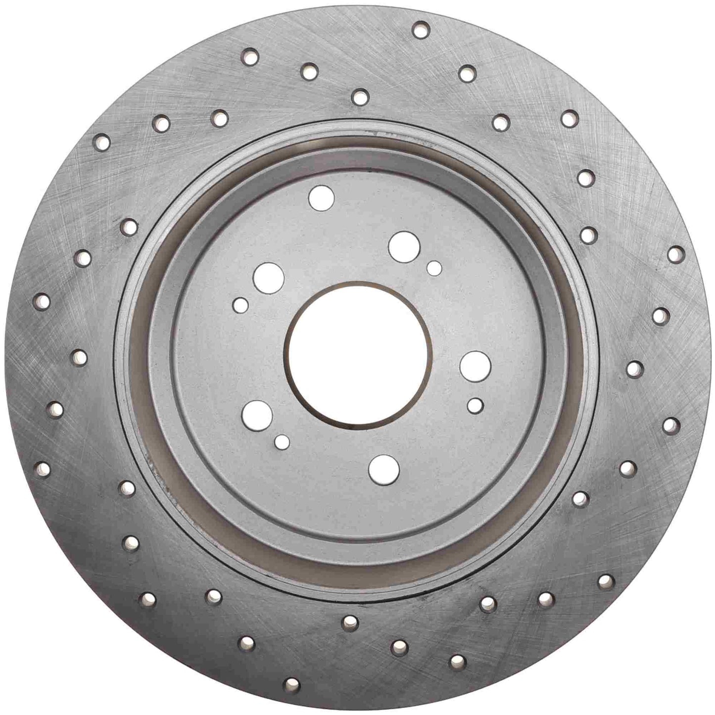 StopTech Sport Cryo Cross Drilled Brake Rotor; Front Left