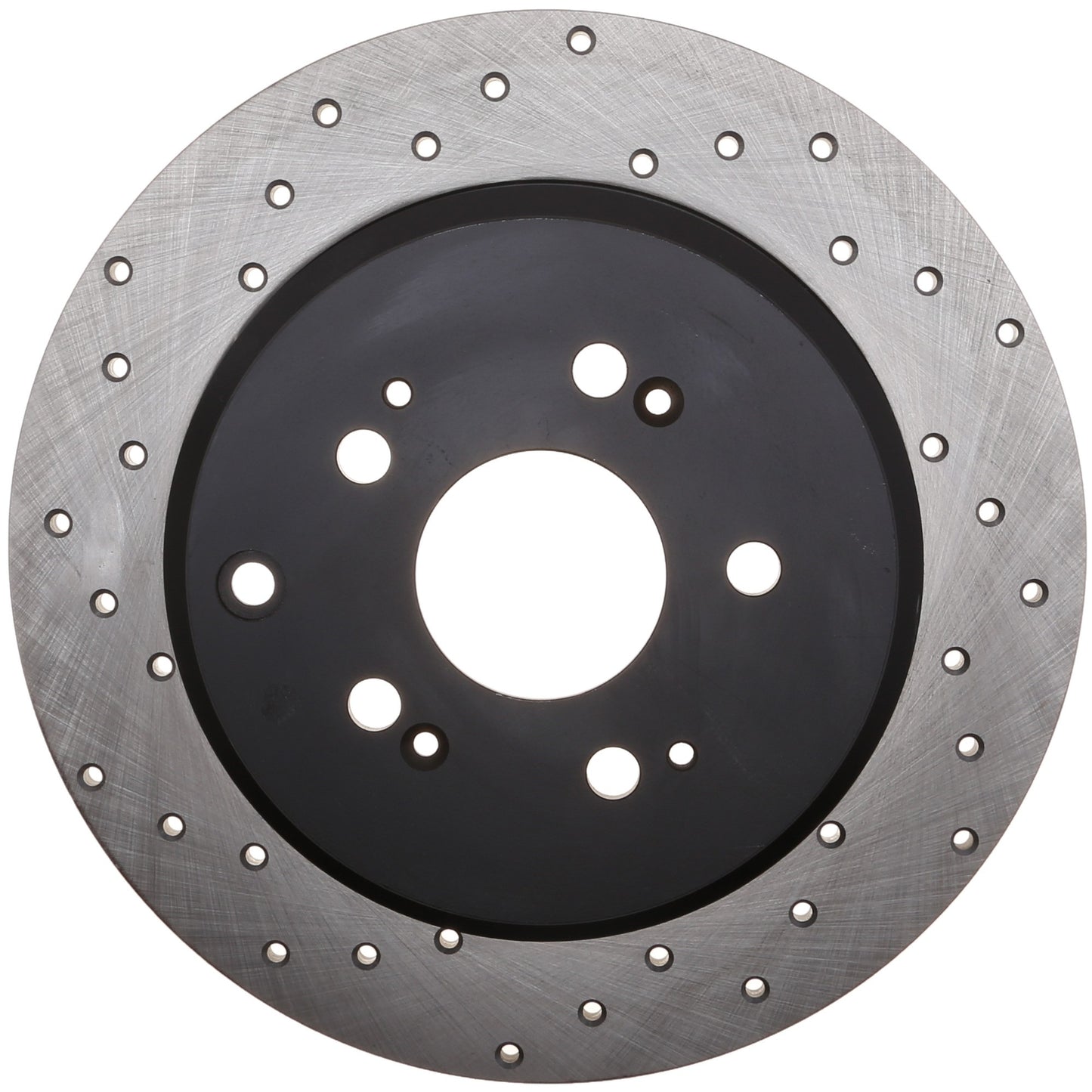 StopTech Sport Cryo Cross Drilled Brake Rotor; Front Left