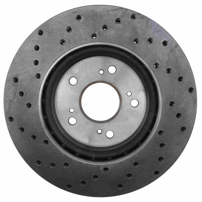 StopTech Sport Cryo Cross Drilled Brake Rotor; Front Right