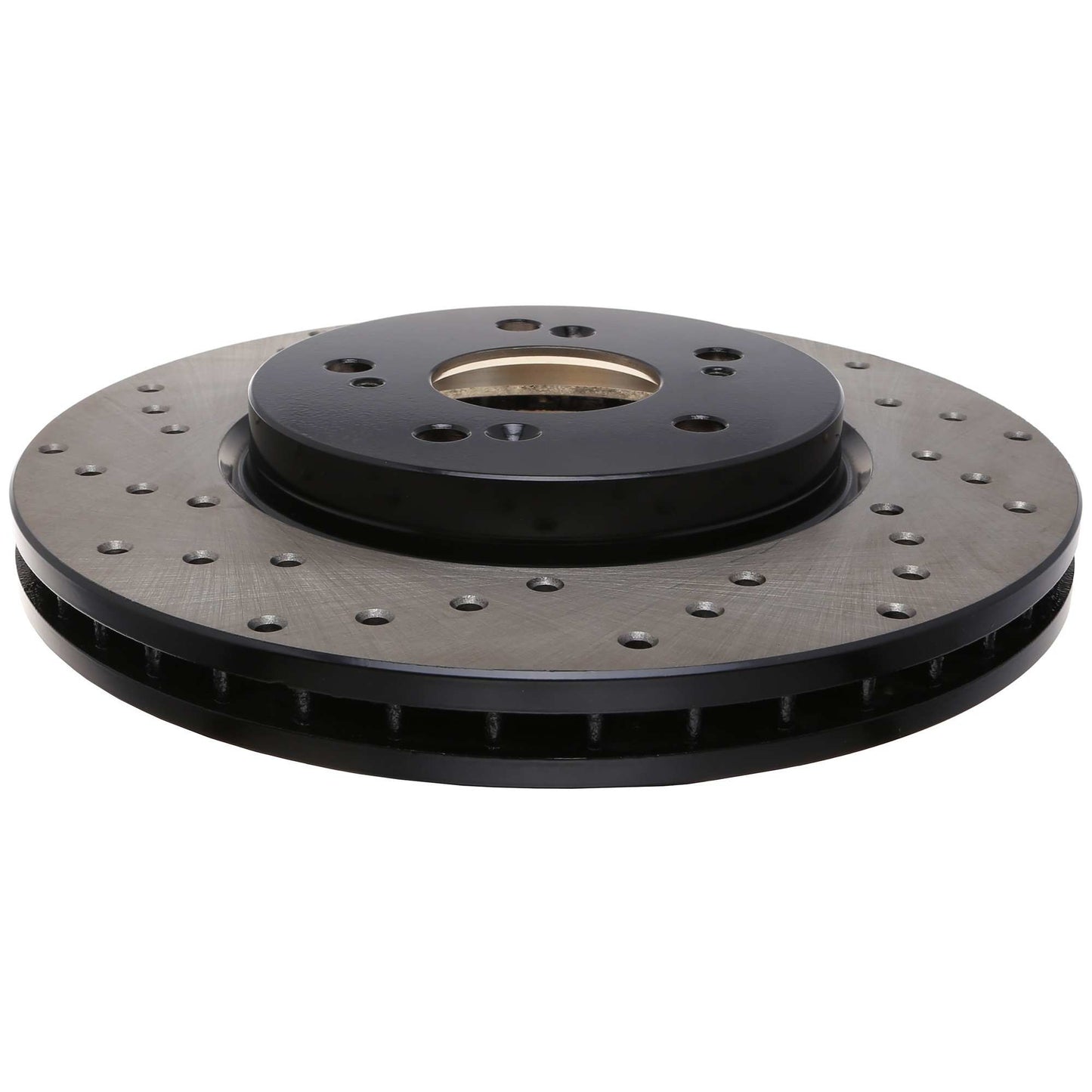 StopTech Sport Cryo Cross Drilled Brake Rotor; Front Left