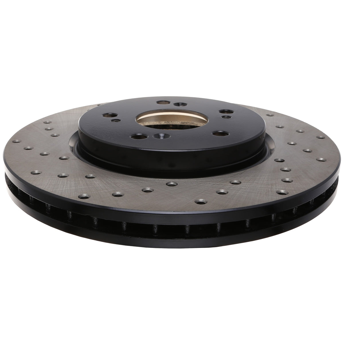 StopTech Sport Cryo Cross Drilled Brake Rotor; Front Left