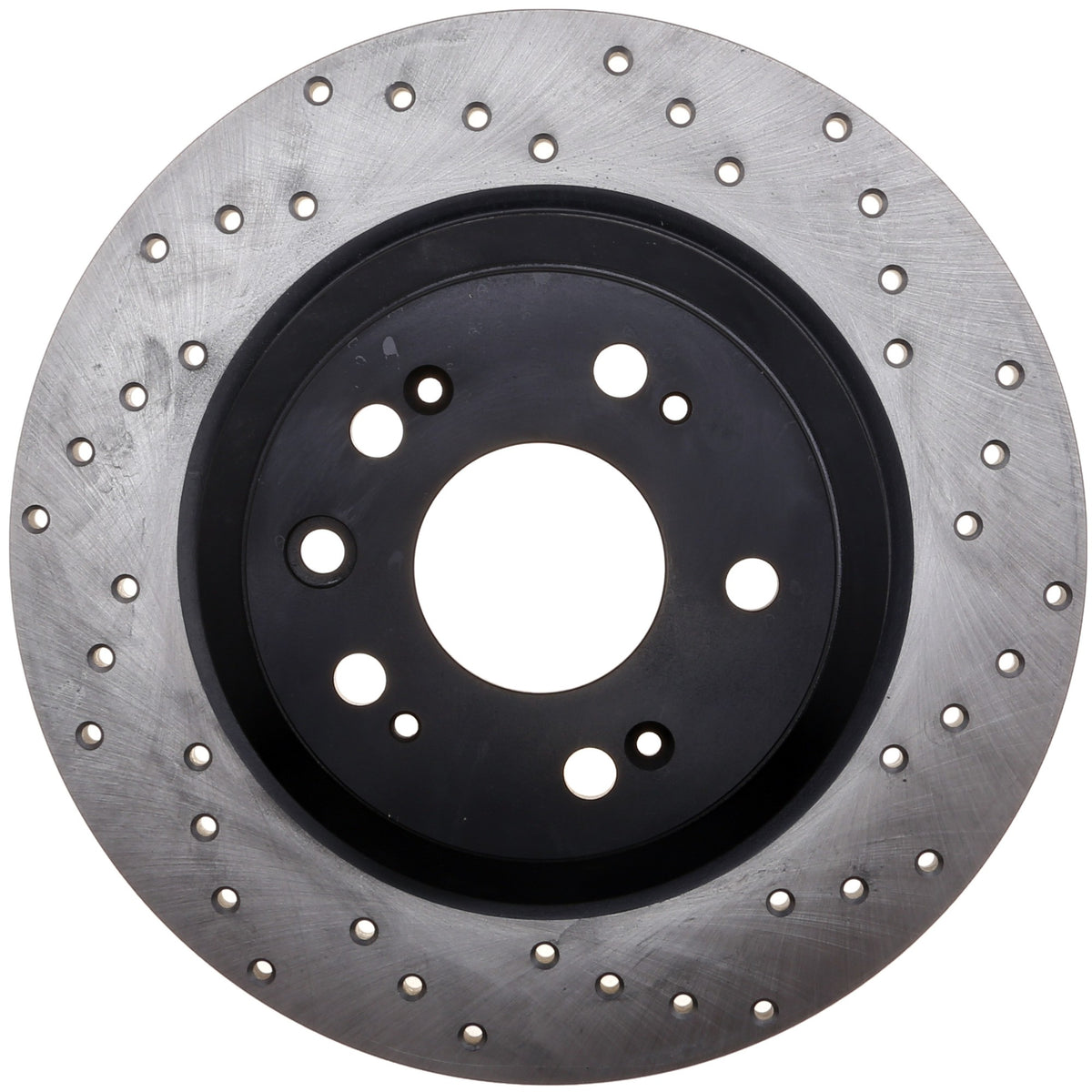 StopTech Sport Cryo Cross Drilled Brake Rotor; Front Right