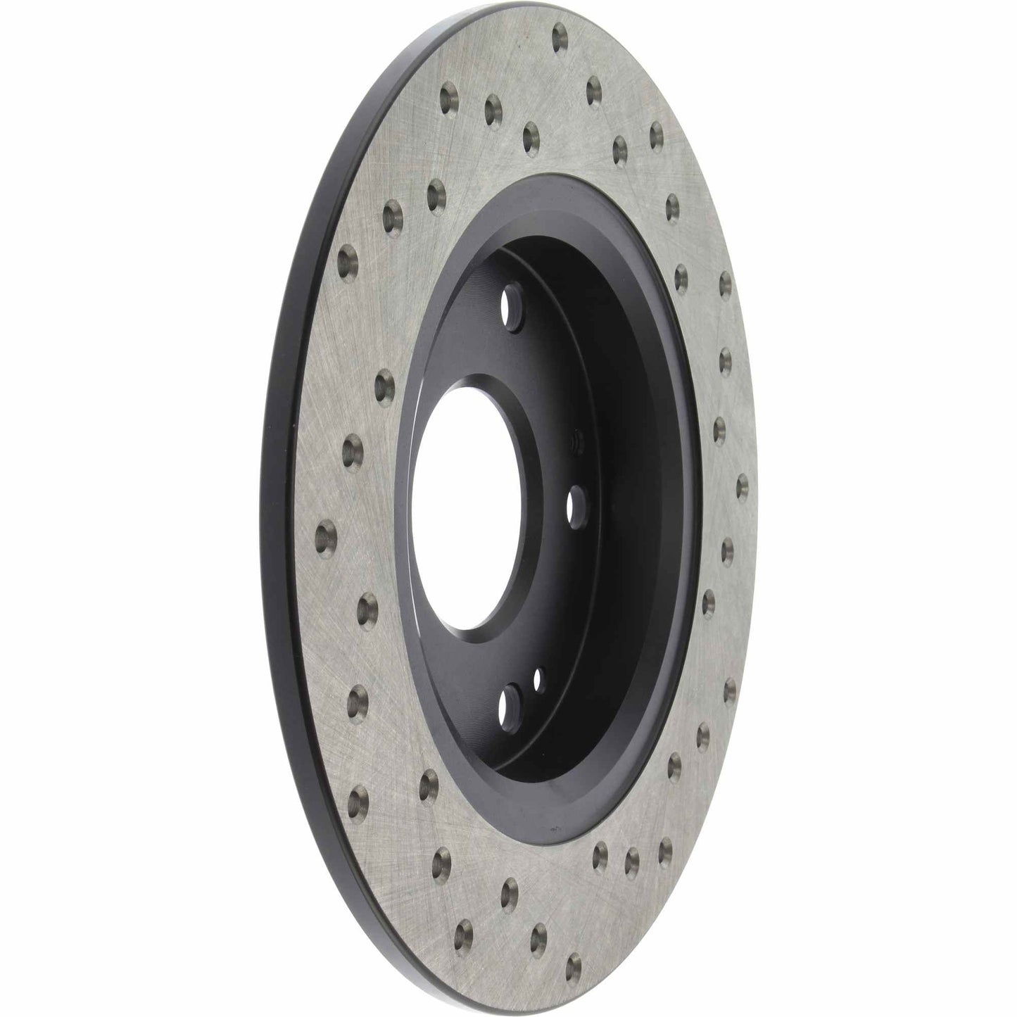 StopTech Sport Cryo Cross Drilled Brake Rotor; Rear Left