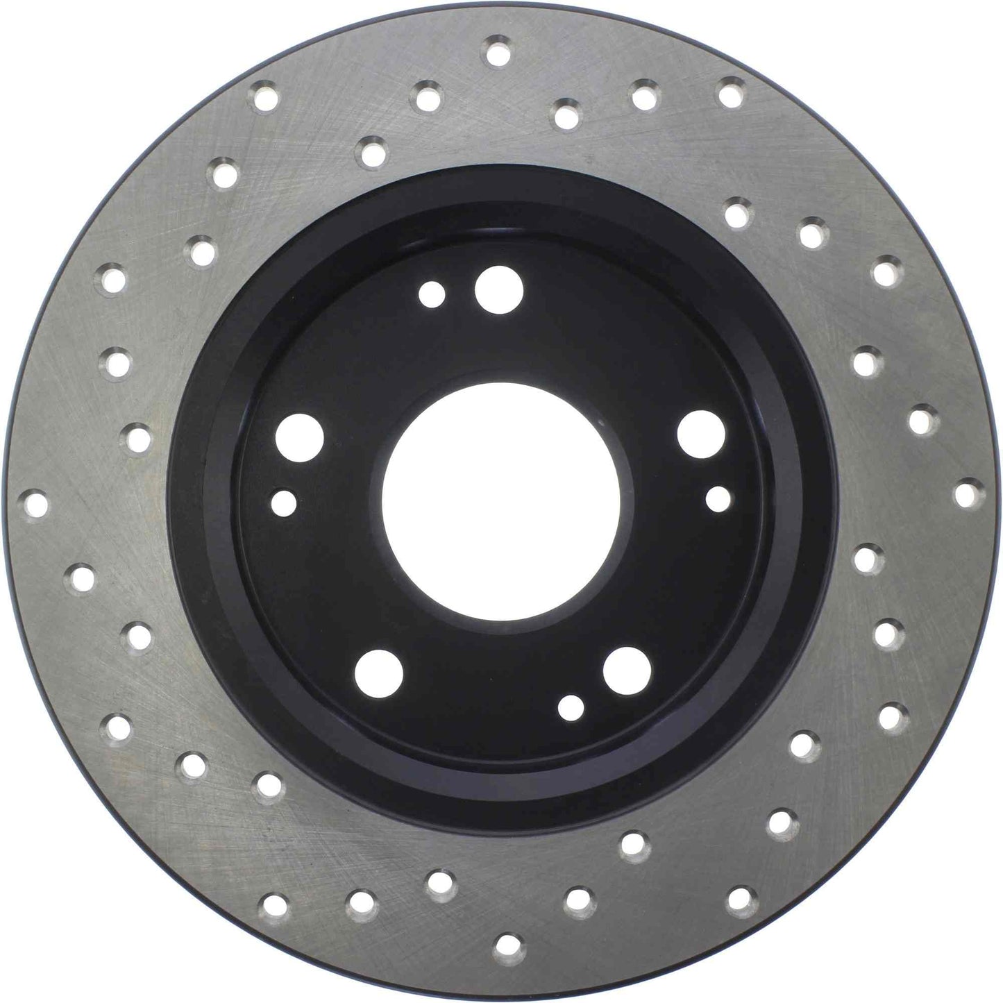 StopTech Sport Cryo Cross Drilled Brake Rotor; Rear Right