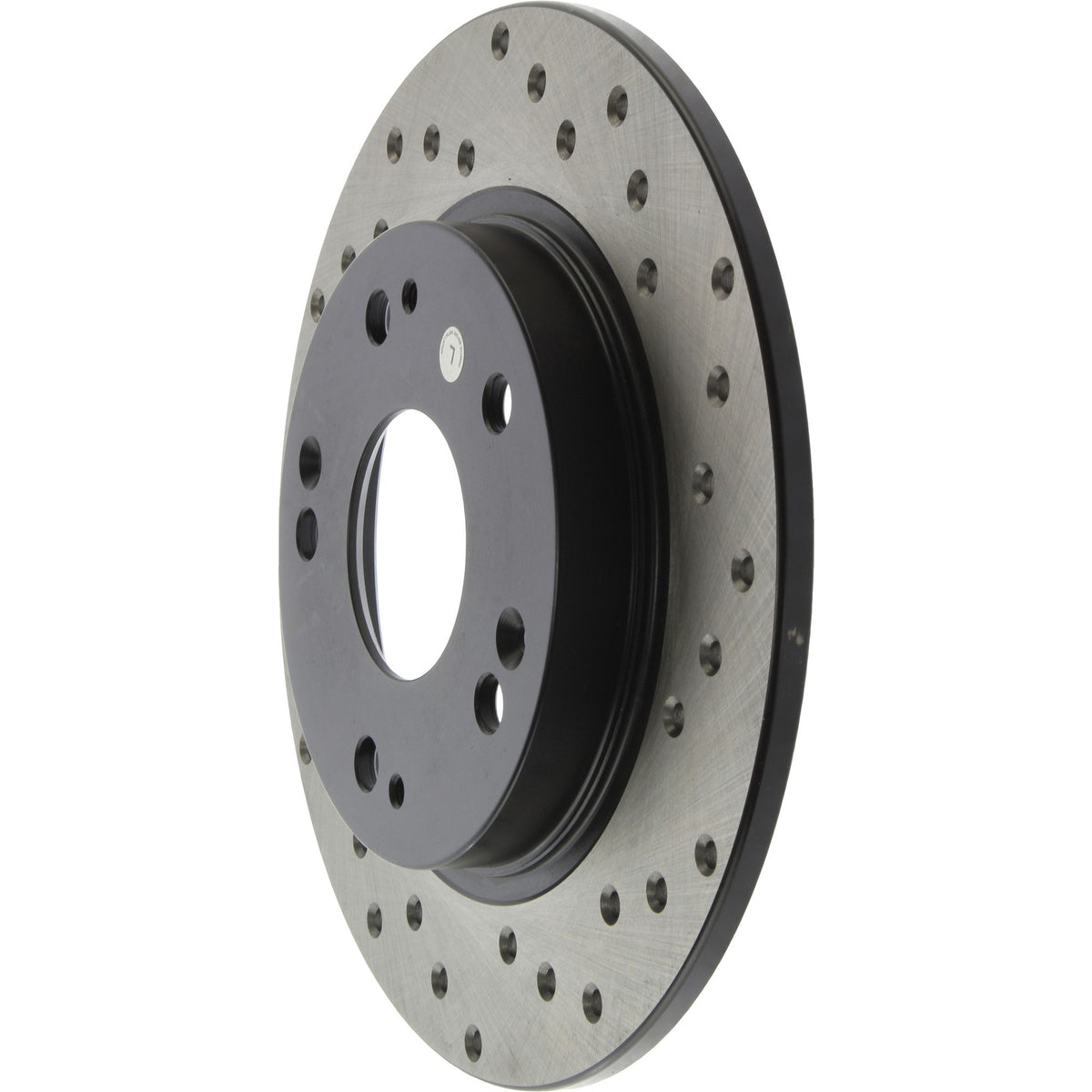 StopTech Sport Cryo Cross Drilled Brake Rotor; Rear Right