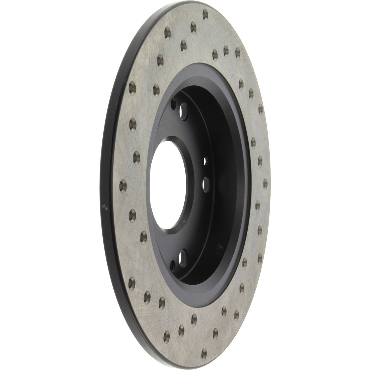 StopTech Sport Cryo Cross Drilled Brake Rotor; Rear Right