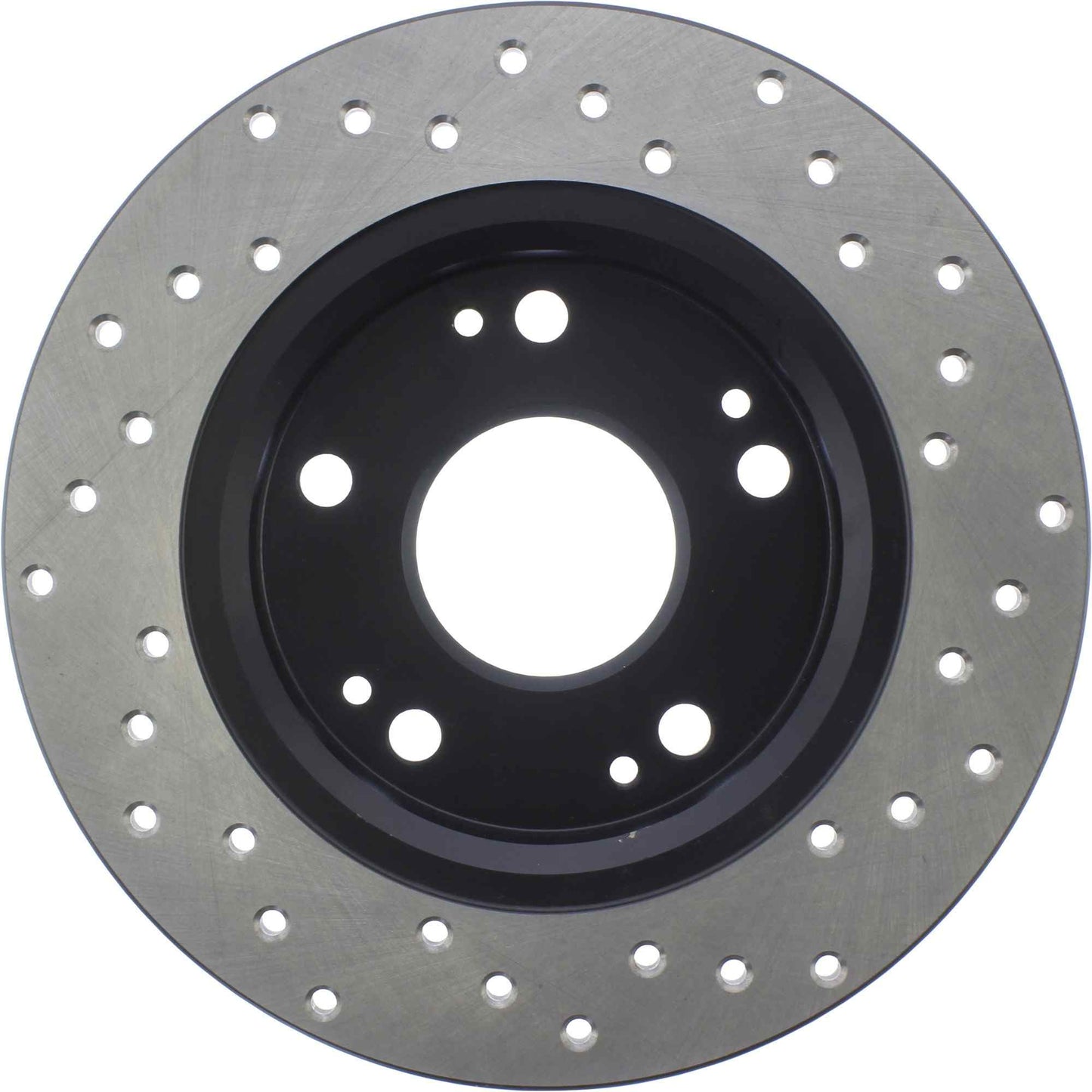 StopTech Sport Cryo Cross Drilled Brake Rotor; Front Left