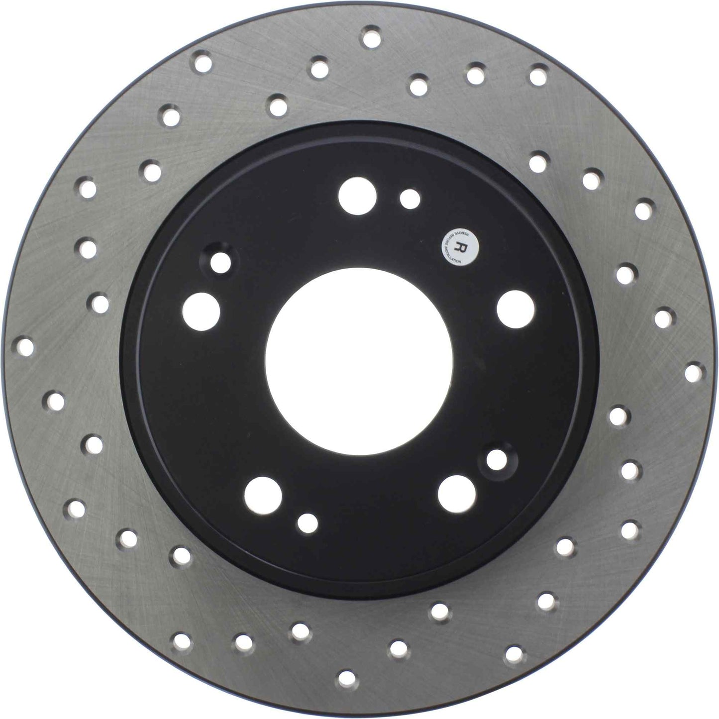StopTech Sport Cryo Cross Drilled Brake Rotor; Front Left