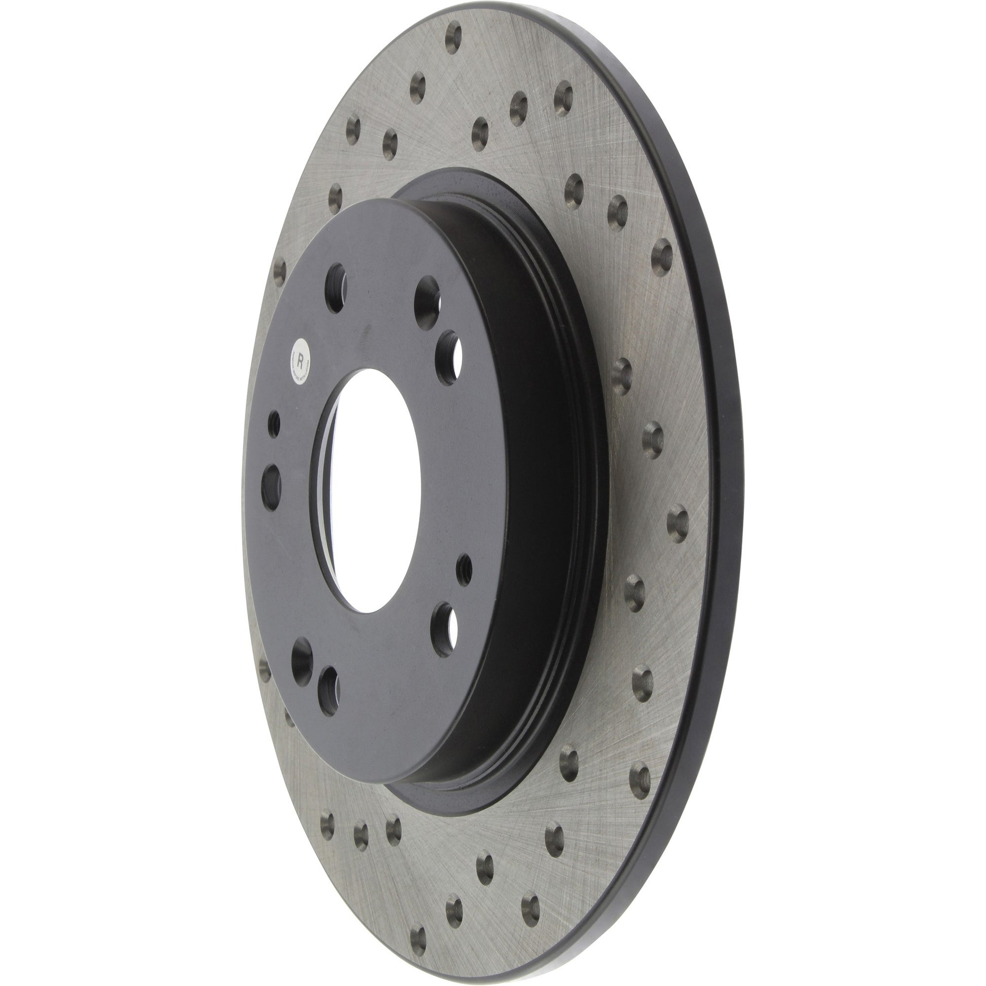 StopTech Sport Cryo Cross Drilled Brake Rotor; Front Left