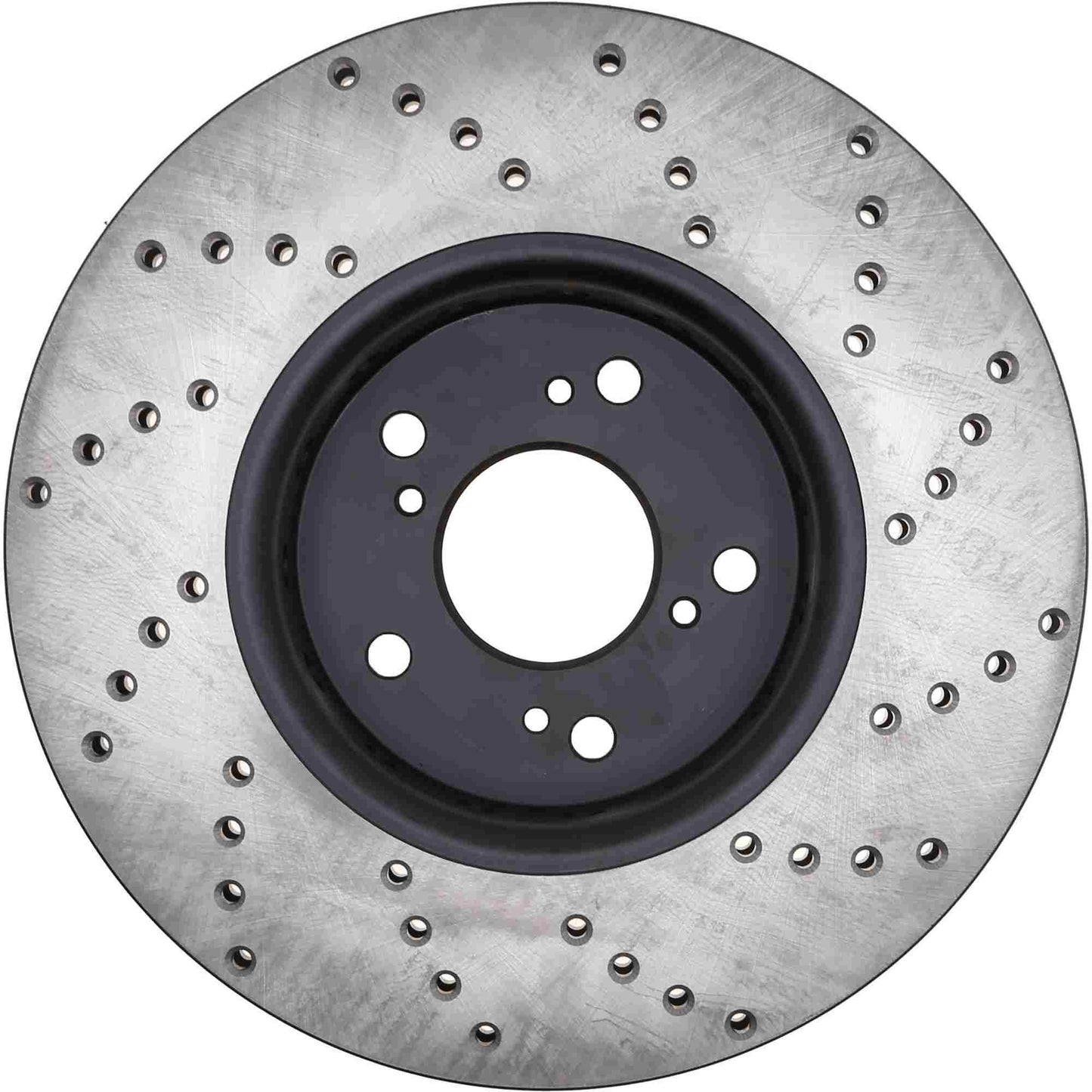 StopTech 2013+ Acura RDX Drilled Sport Right Front Rotor 128.40080R