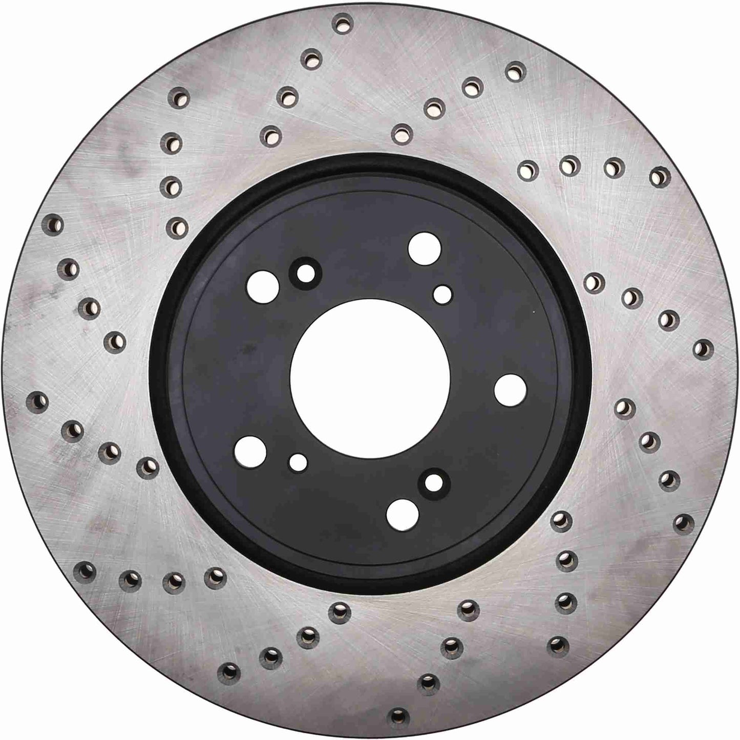 StopTech 2013+ Acura RDX Drilled Sport Right Front Rotor 128.40080R