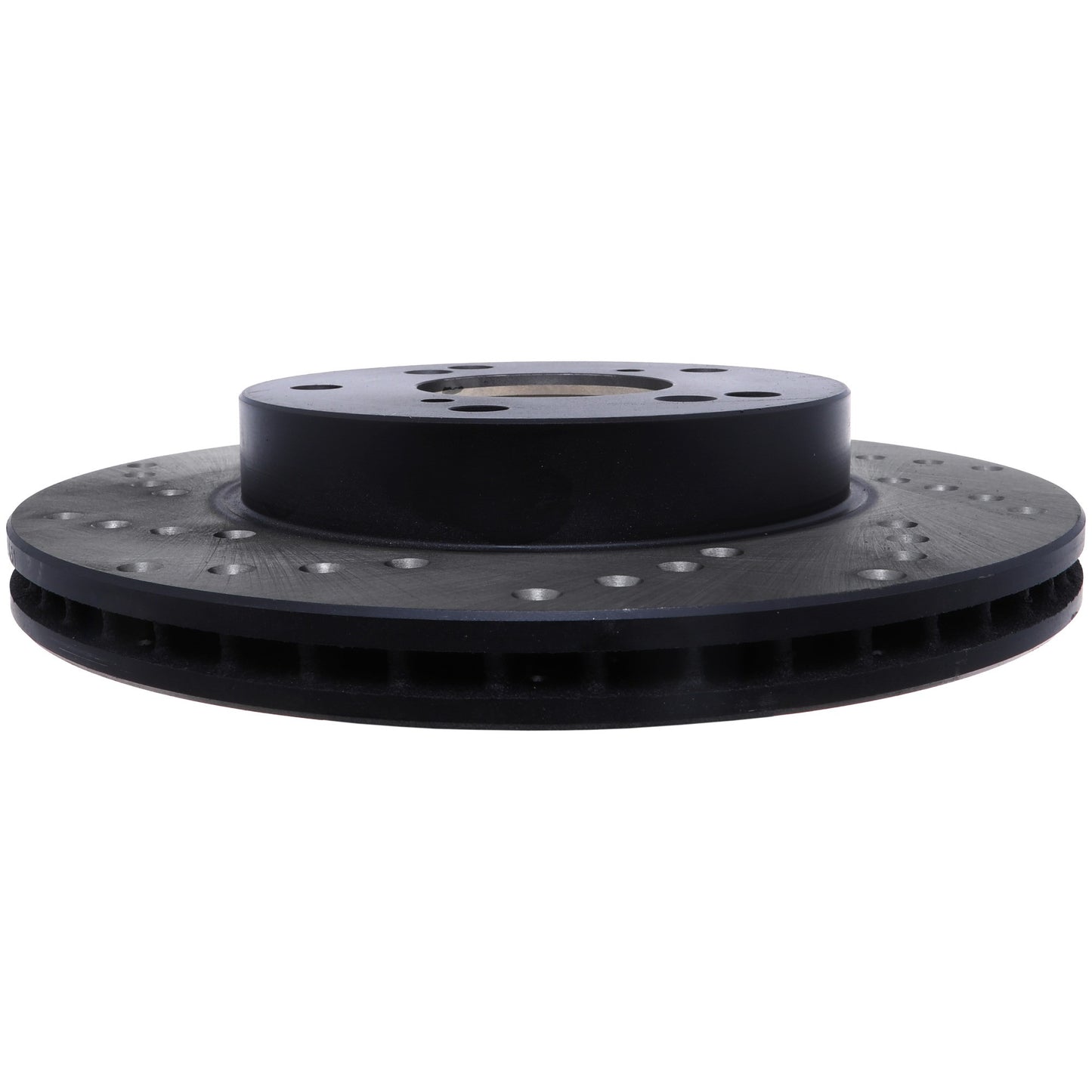 StopTech Sport Cryo Cross Drilled Brake Rotor; Rear Left